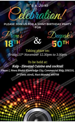 Birthday Invitation Card BIC026 English-01